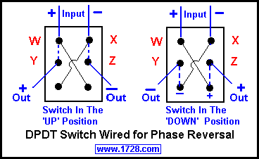 dpdt switch schematic