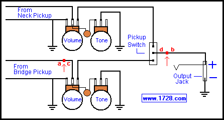 Gibson Les Paul Selector Switch Wiring Diagram from www.1728.org